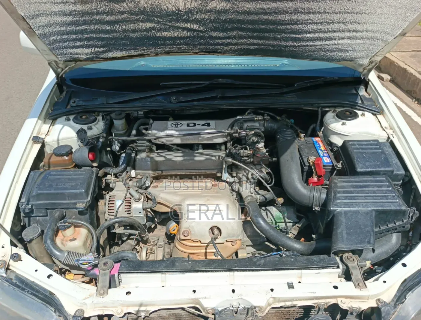 Toyota Vista 2002 White