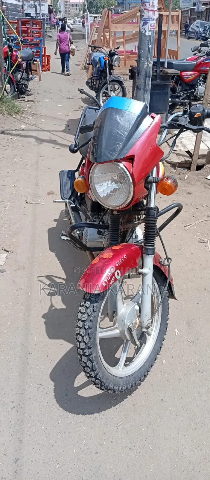 TVS HLX Plus ES 2022 Red