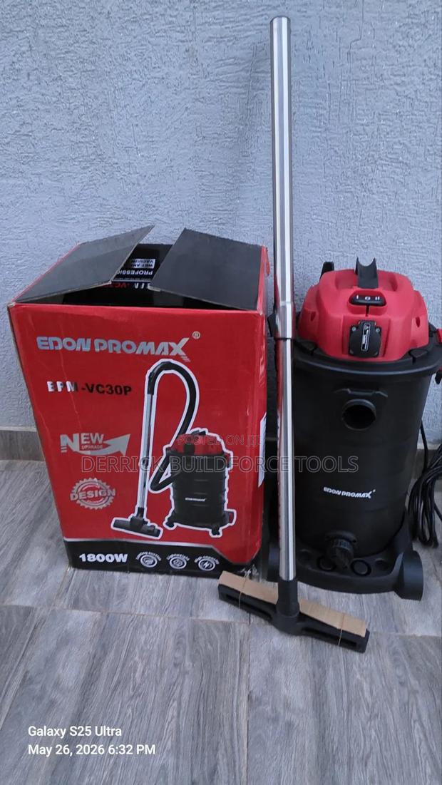 Edon 1800watts Wet Dry Vacuum Cleaner - thumbnail 2