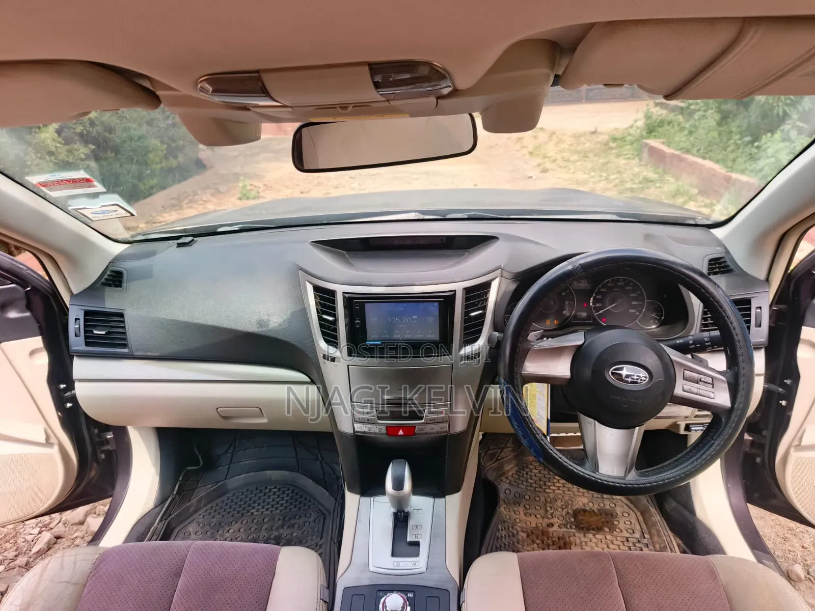 Subaru Outback 2012 Brown