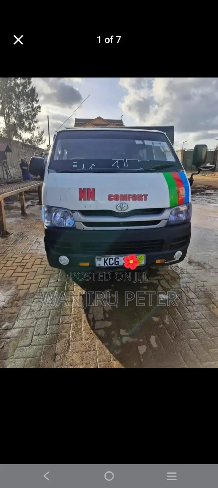 Toyota HiAce 2007 White