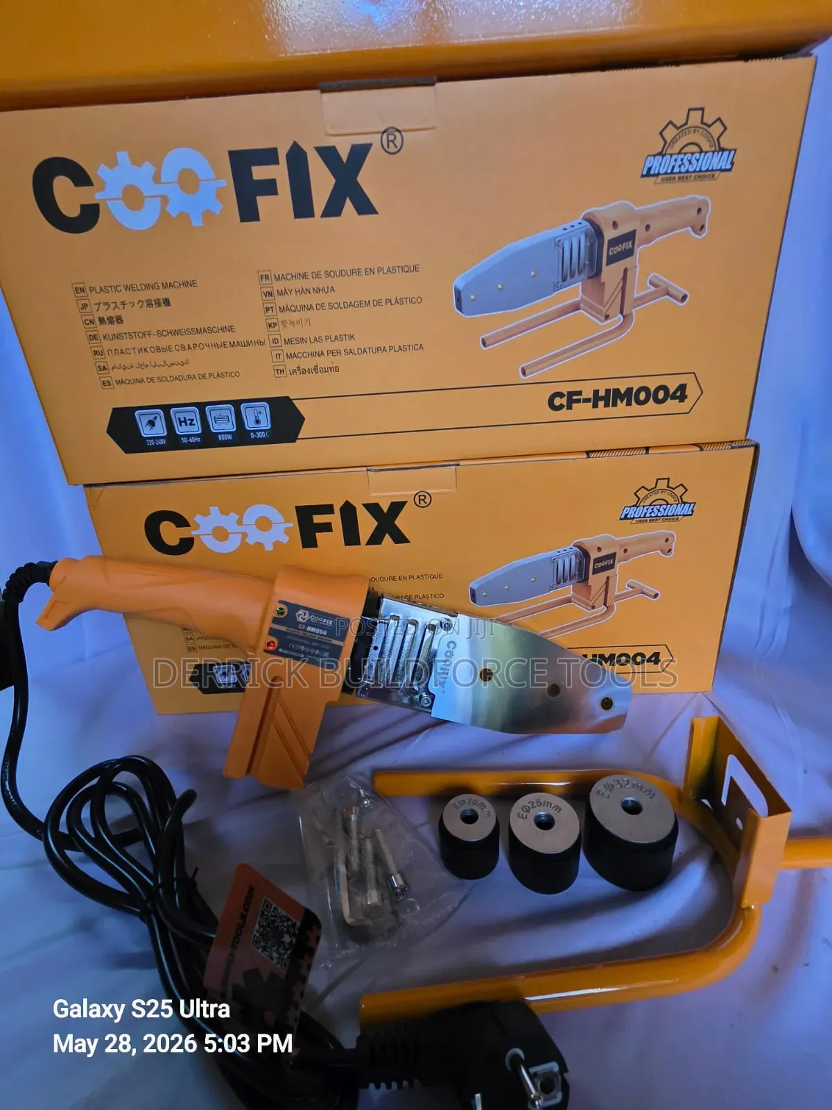 Coofix PPR Machine 800watts