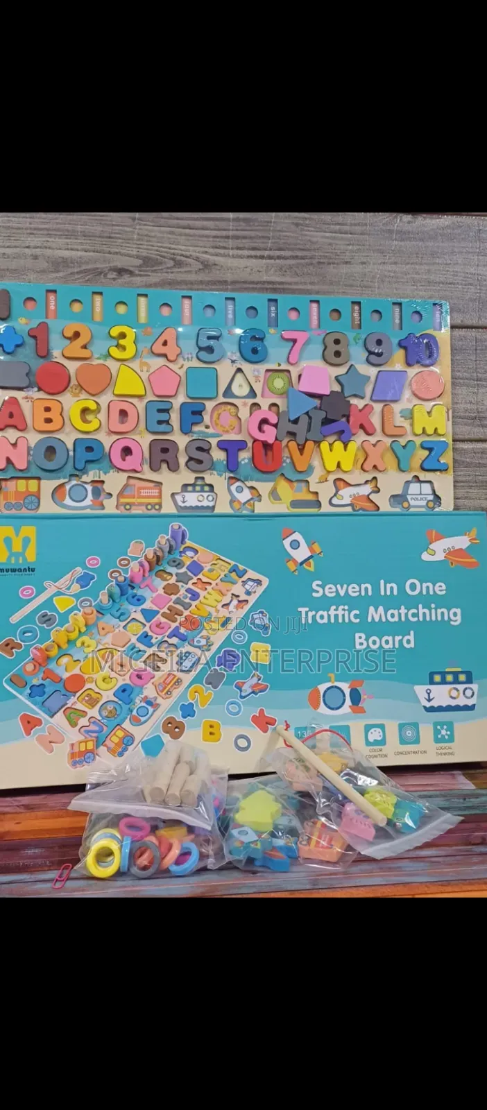 *Montessori Board* 7 in 1