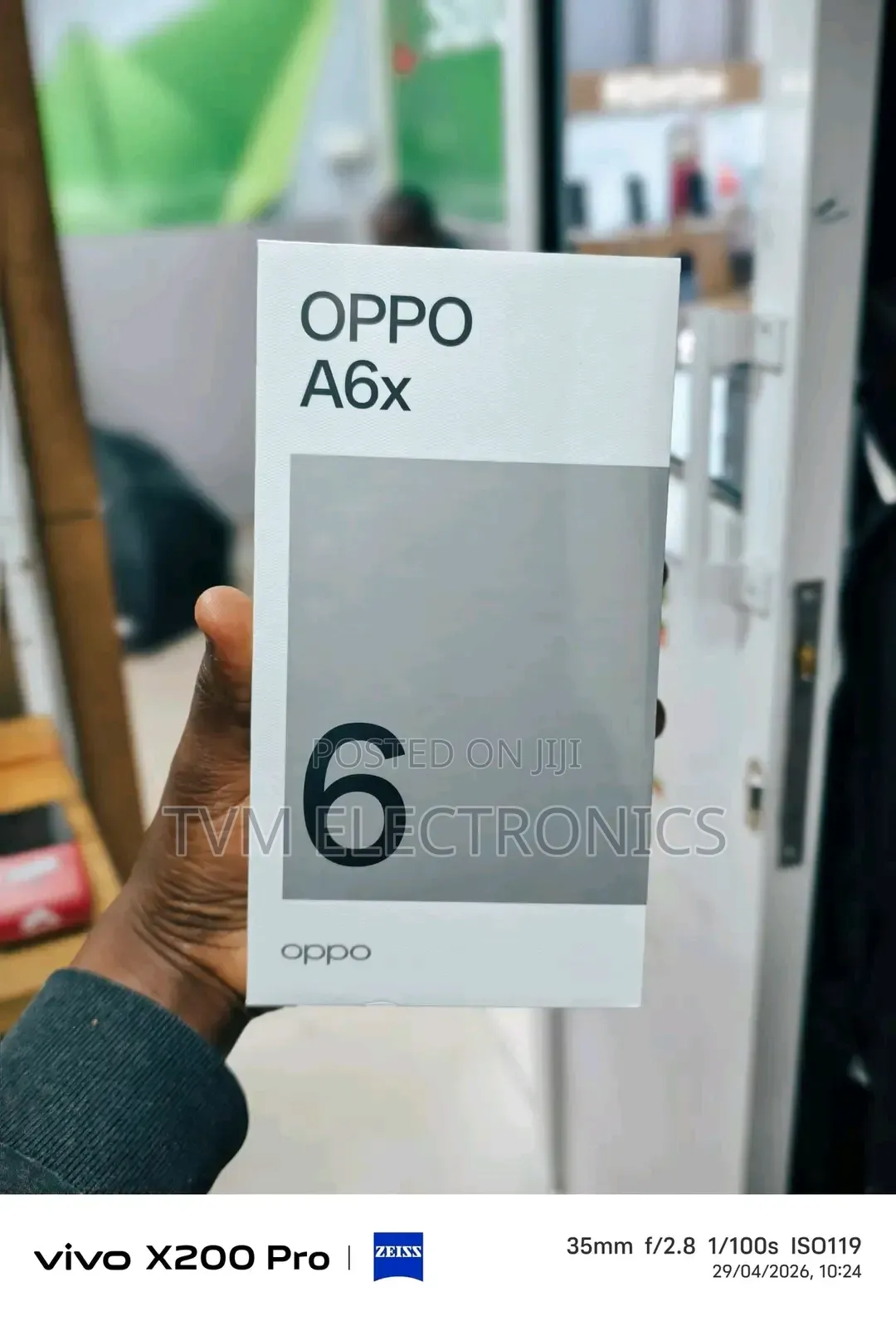 New Oppo A6x 64 GB Black