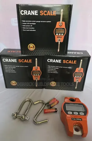 300kgs Crane Scale Black