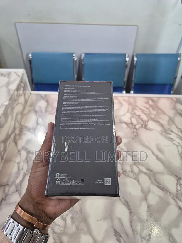 New Samsung Galaxy Note 20 5G 256 GB Black - thumbnail 2