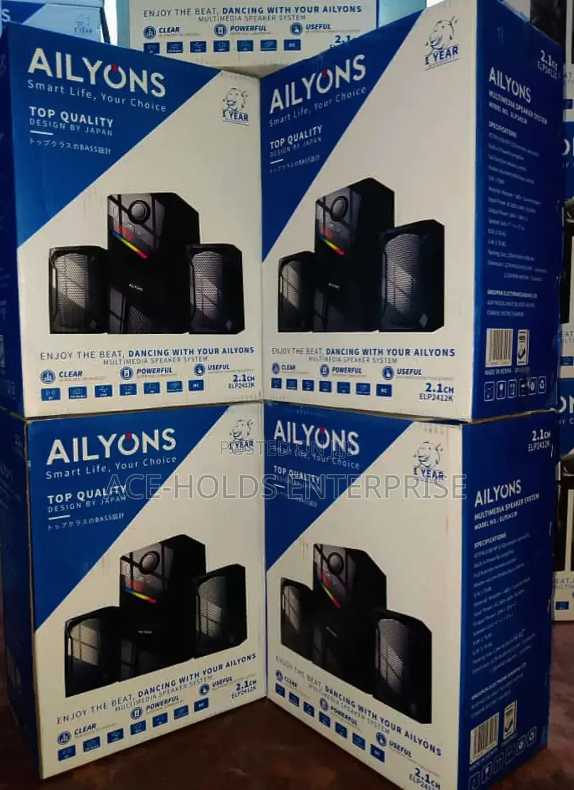 Ailyons Sub-Woofer - Elp2412k (2.1ch)