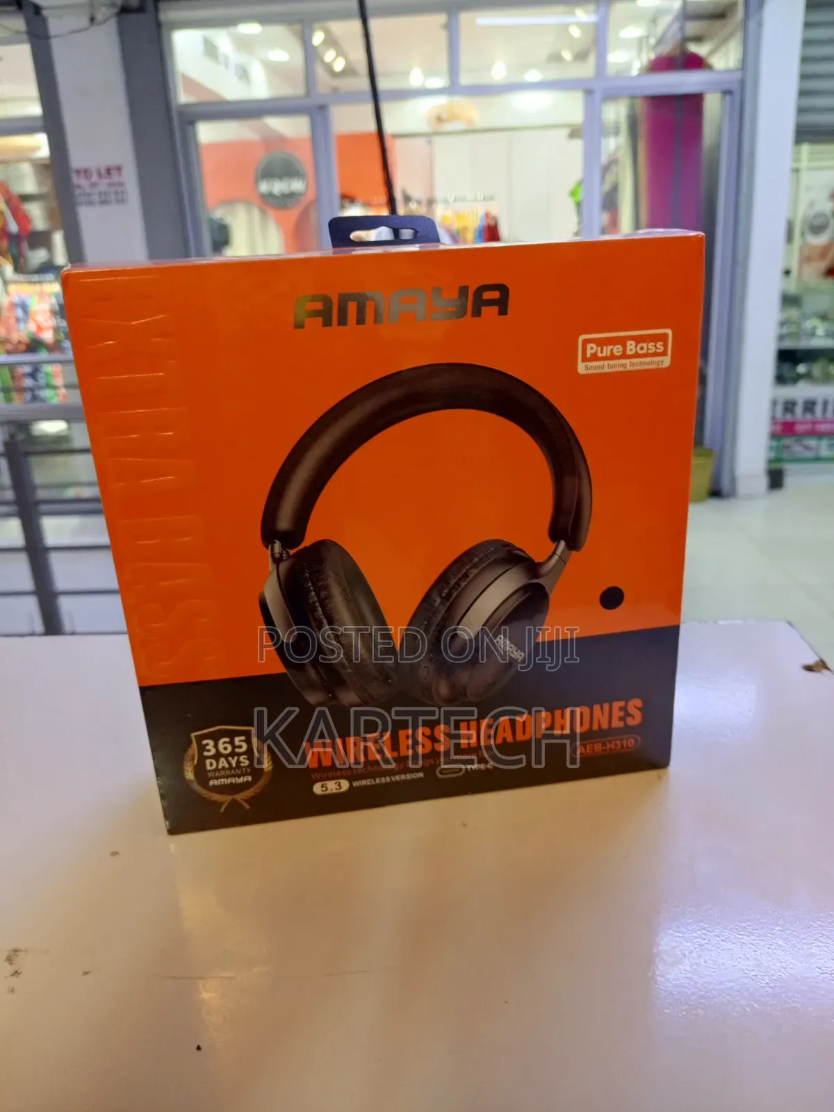 Amaya Aeb-H310 Over-Ear Wireless Headphones Bluetooth 5.3