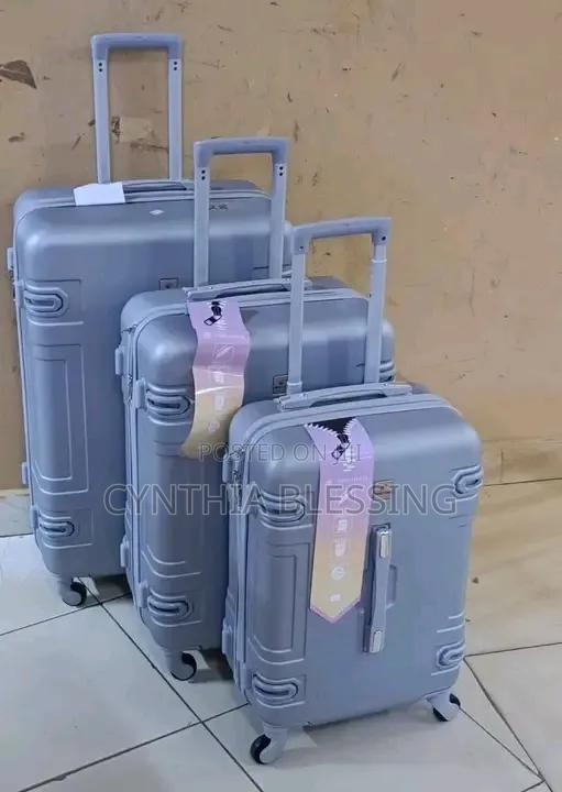 3 in 1 Rubber Luggage Suitcase - thumbnail 2