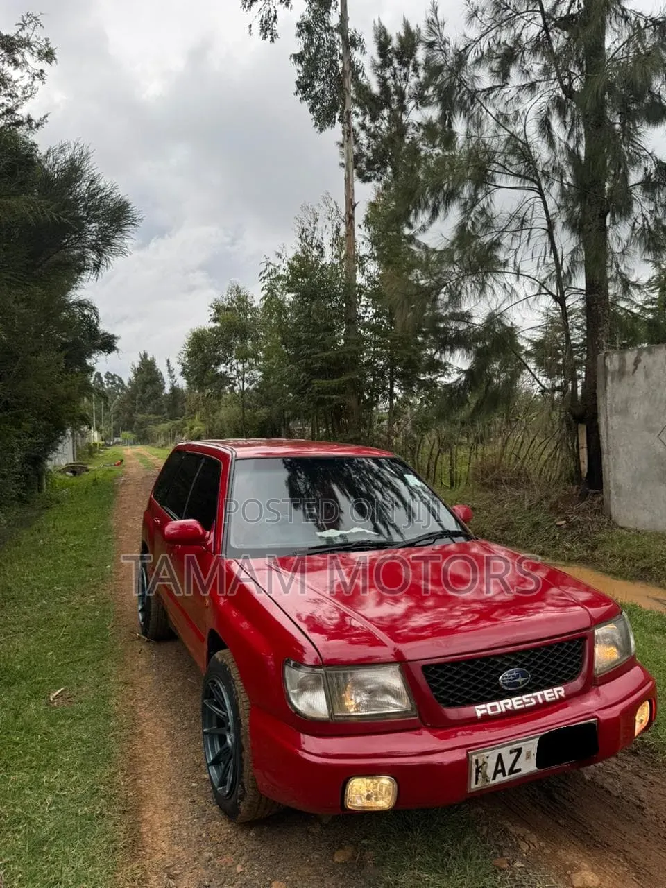 Subaru Forester 2007 Red