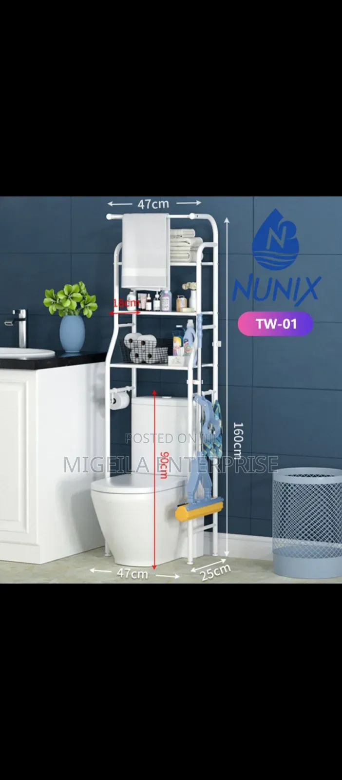 Toilet Rack, Nunix