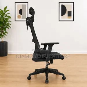Ergonomic High Back Mesh Office Chair With Headrest Lumbar Support