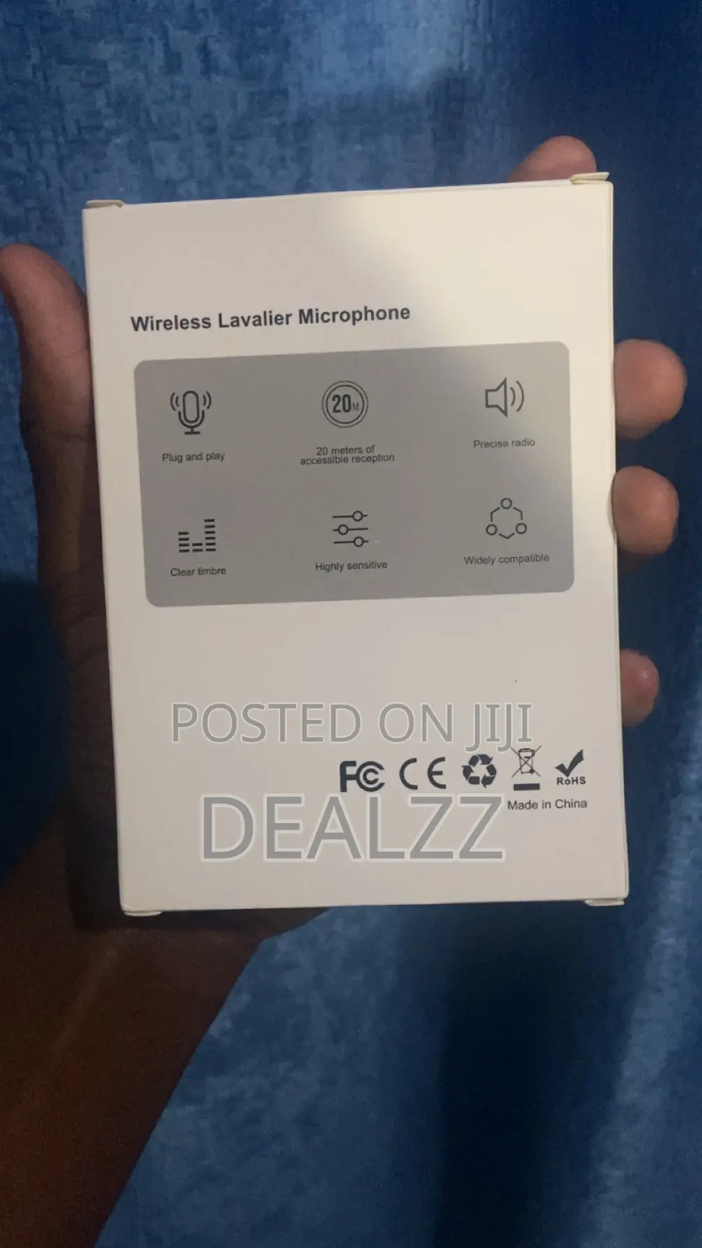Wireless Lavailer Microphone for iPhone