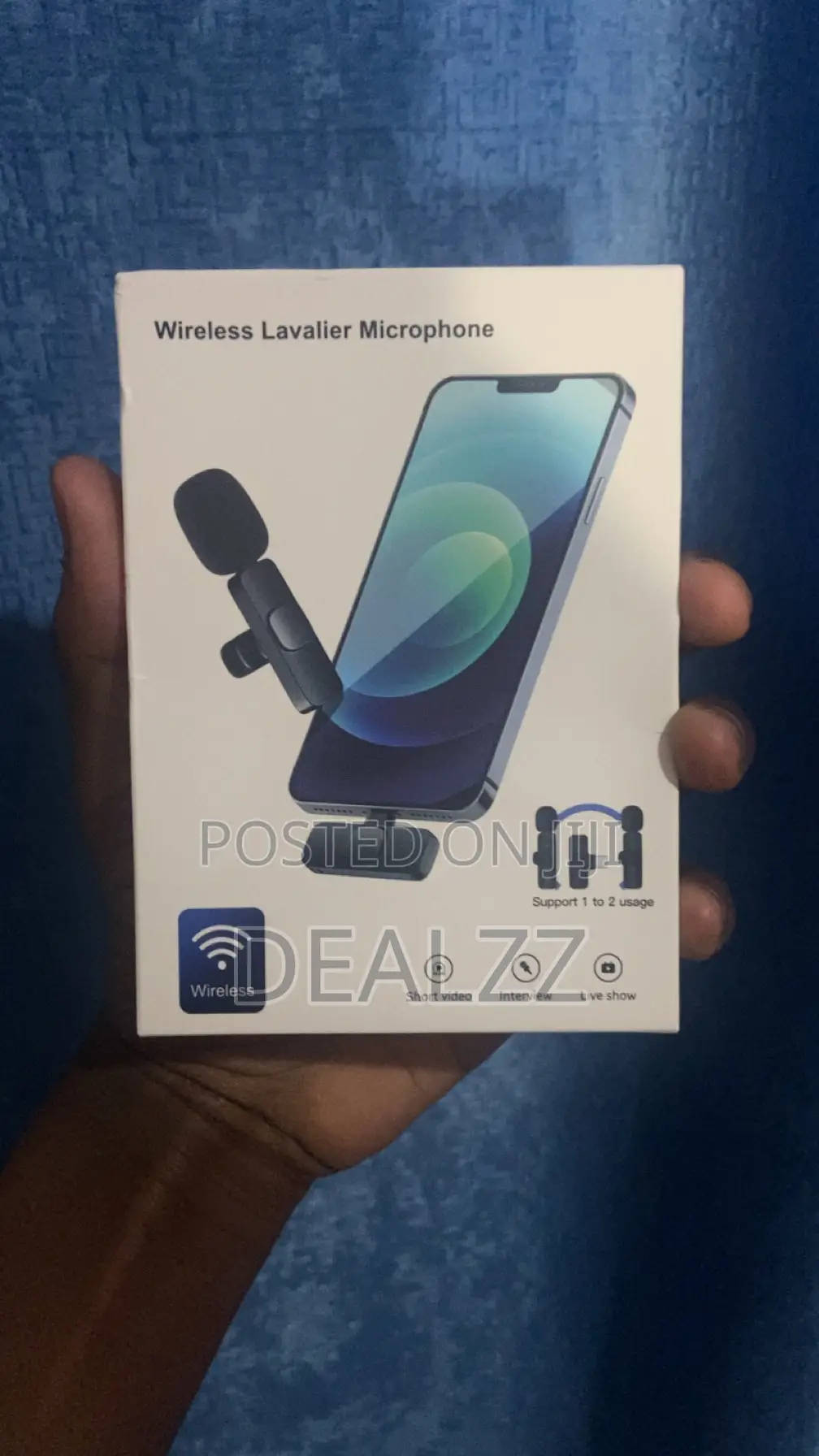 Wireless Lavailer Microphone for iPhone