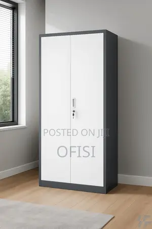Office Cabinet; Full Metallic Office Cabinet With Adjustable Shelves