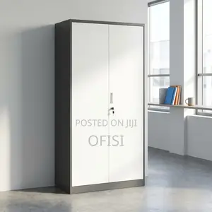 Office Cabinet; Full Metallic Office Cabinet With Adjustable Shelves