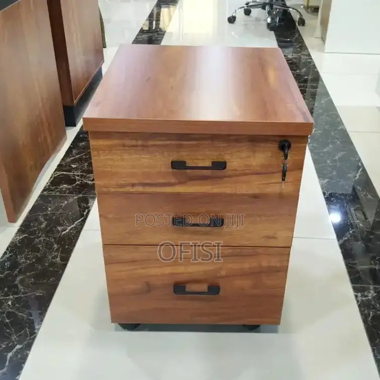 Office Cabinet; 3 Drawer Movable Pedestal Cabinet