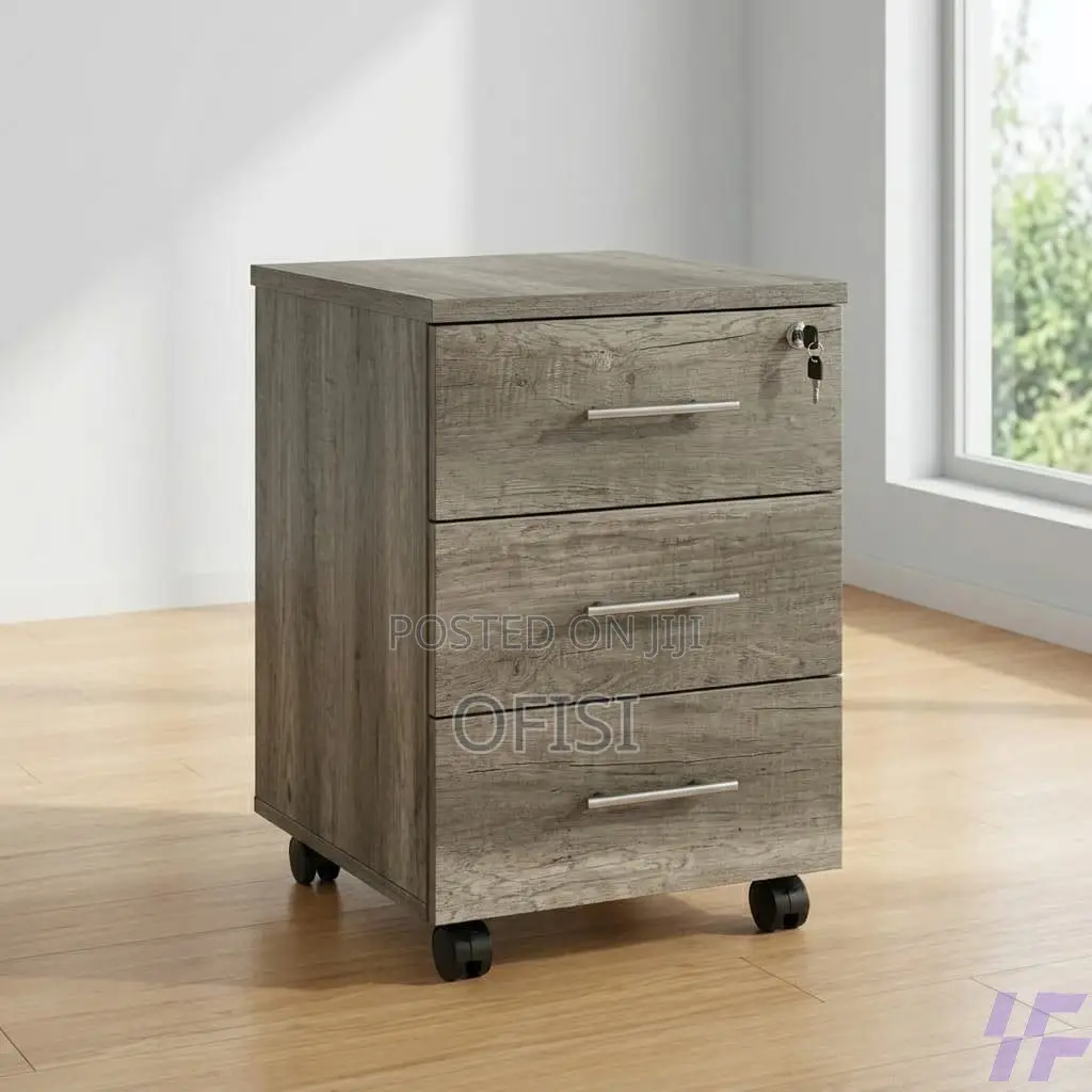 Office Cabinet; 3 Drawer Movable Pedestal Cabinet