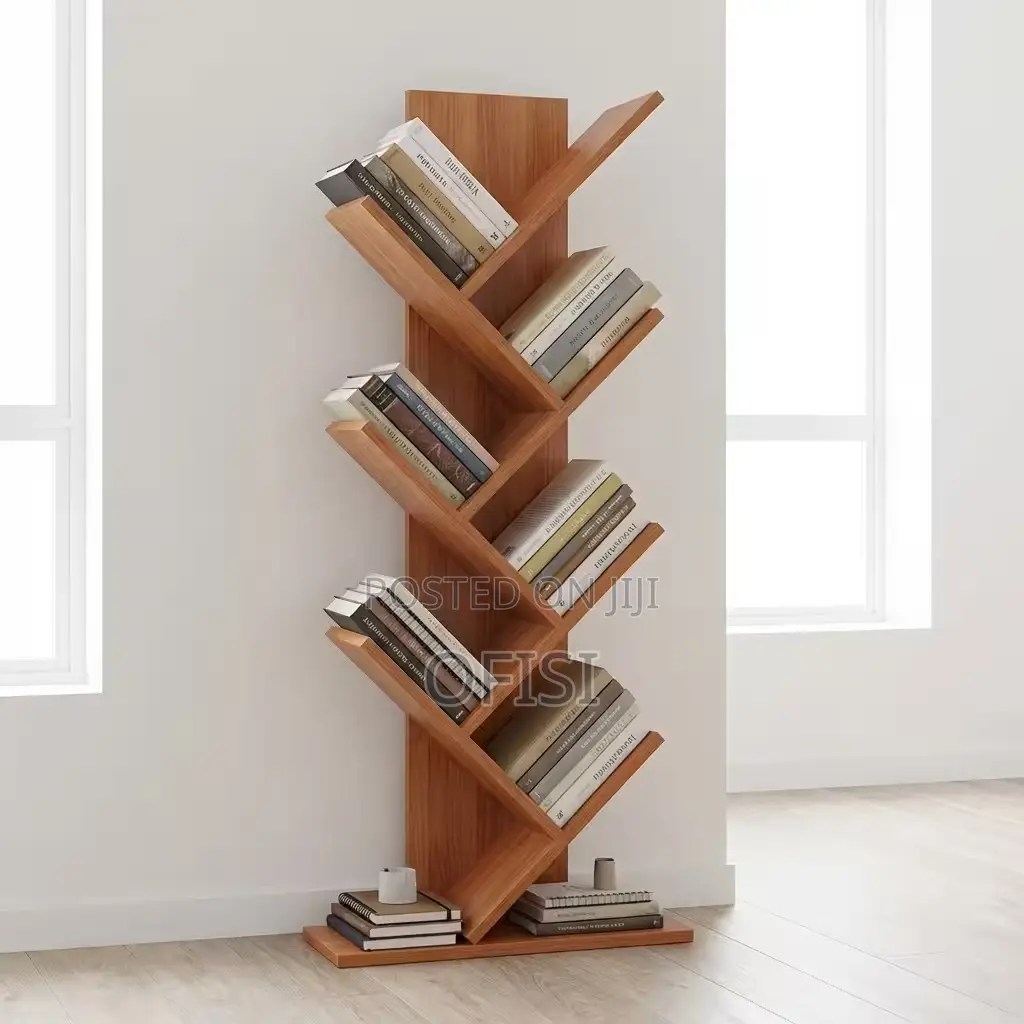 Bookshelf; Modern Tree Shaped Standing Bookshelf