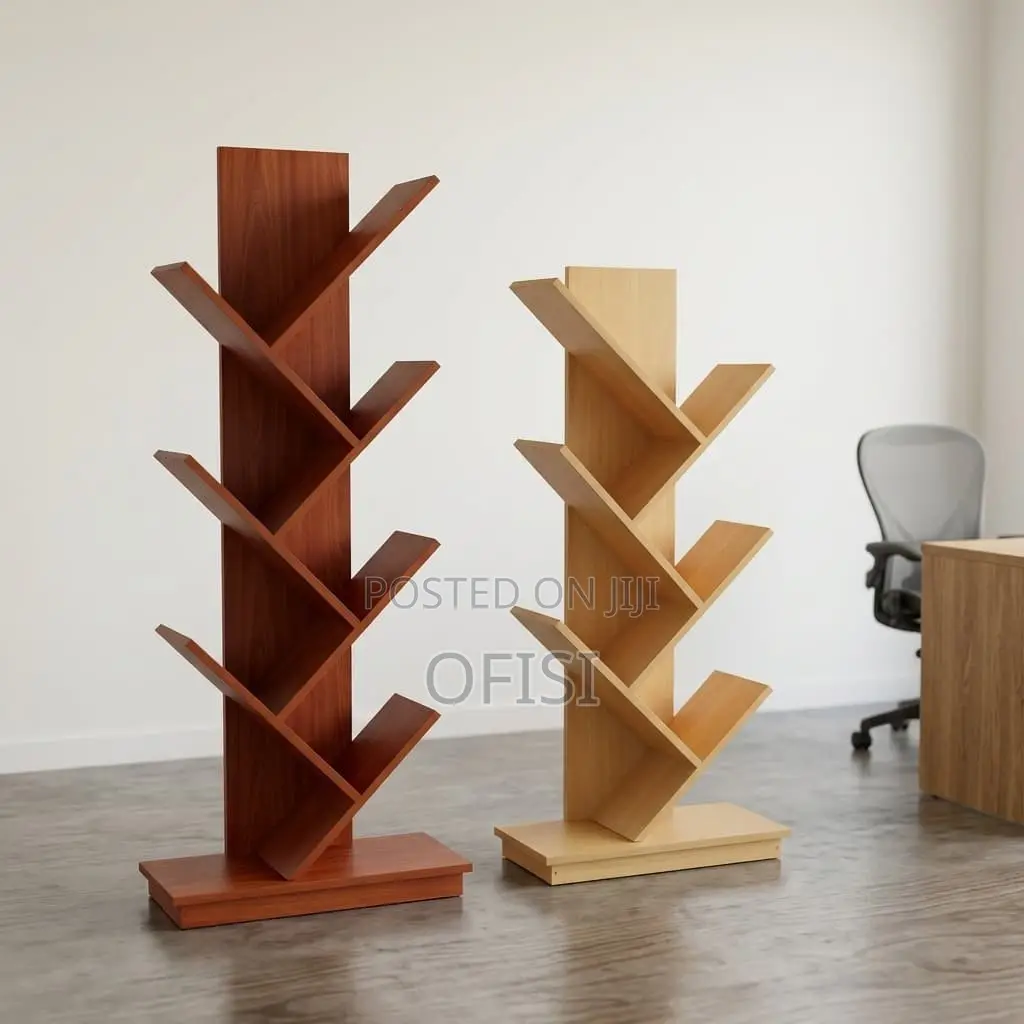 Bookshelf; Modern Tree Shaped Standing Bookshelf