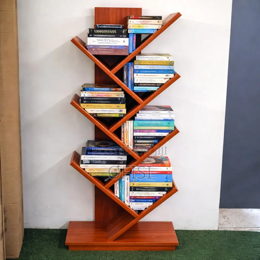 Bookshelf; Modern Tree Shaped Standing Bookshelf
