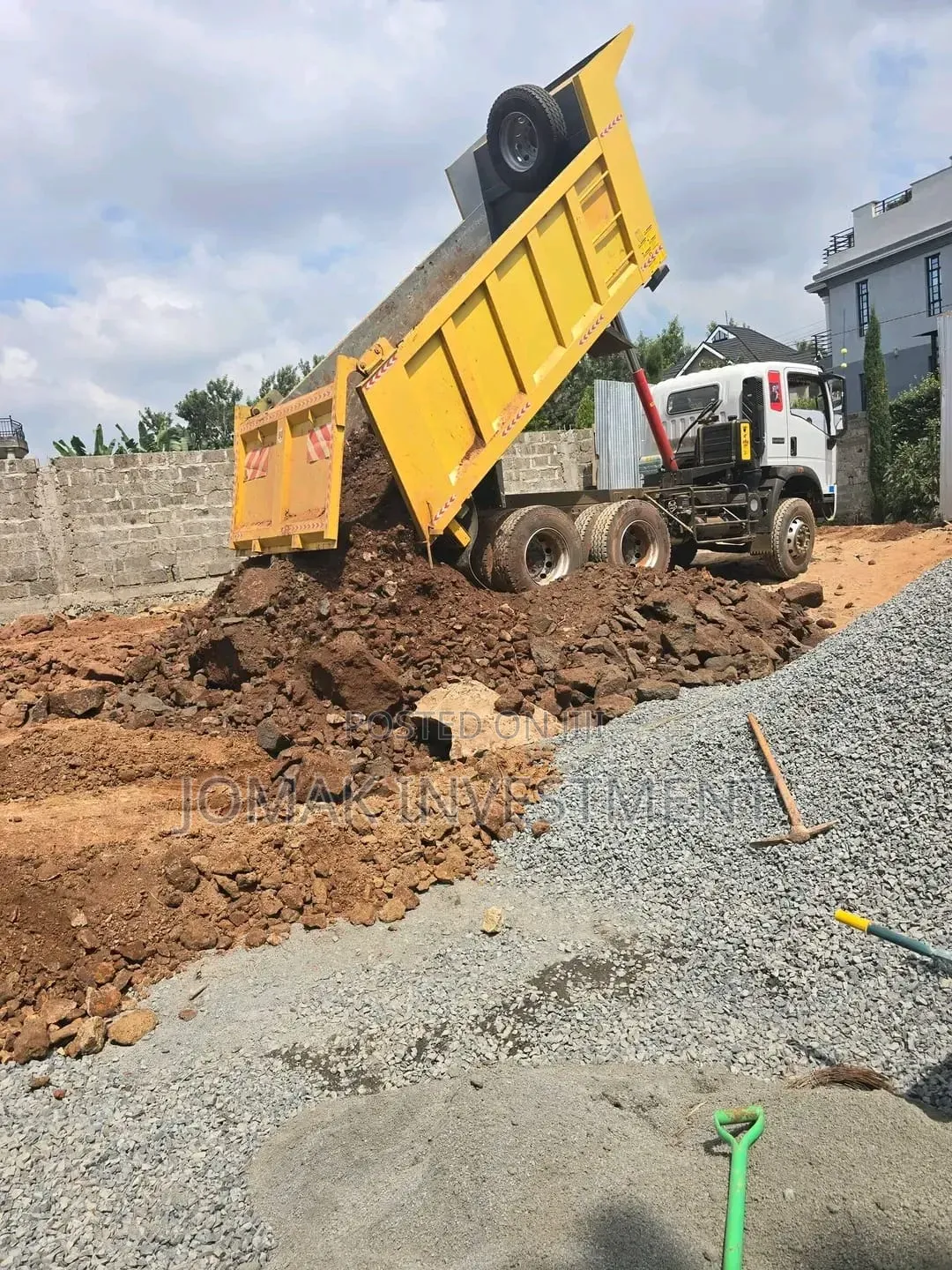 Backfilling Materials (Marrum,Red Soil, Quarry Chips,Mchongo, Debris)