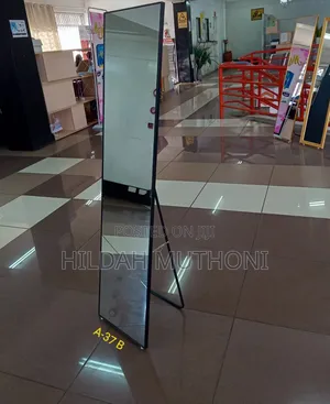 Executive Black Dressing Mirror