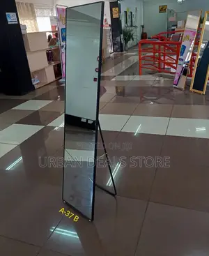 Executive Black Dressing Mirror