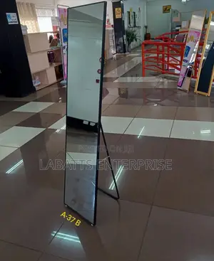 Executive Black Dressing Mirror