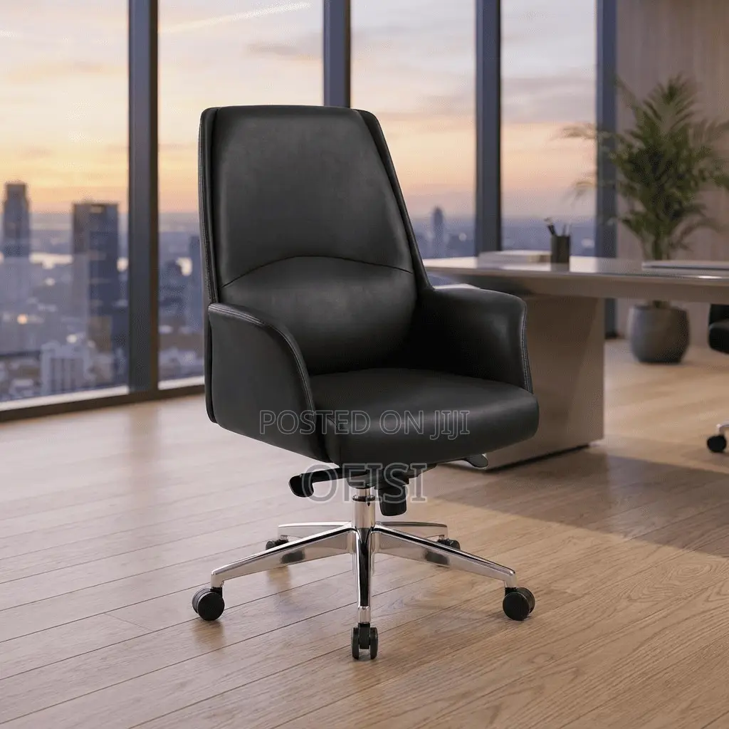 Office Chair; Executive Leather Office Chair