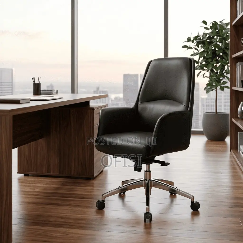 Office Chair; Executive Leather Office Chair