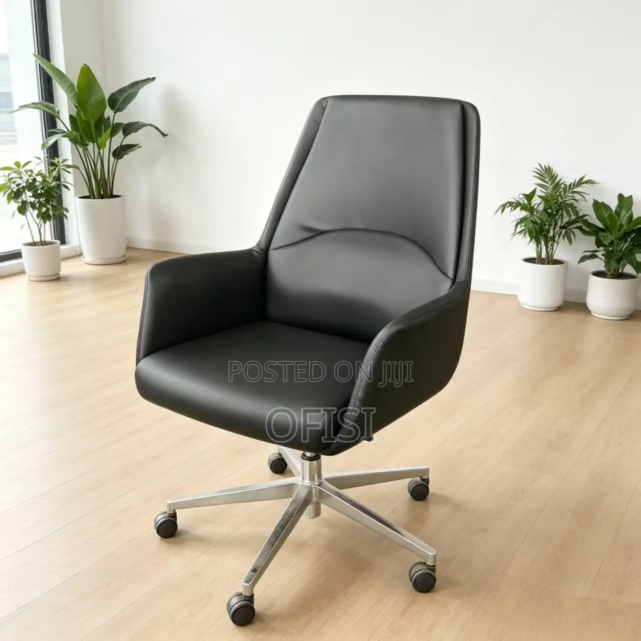 Office Chair; Executive Leather Office Chair