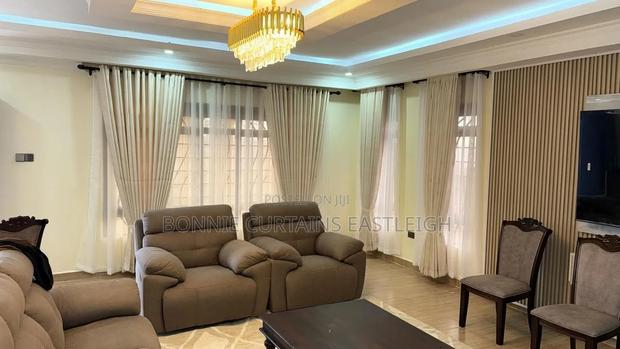Grey Modern Curtains and Sheers With Hooks - thumbnail 3