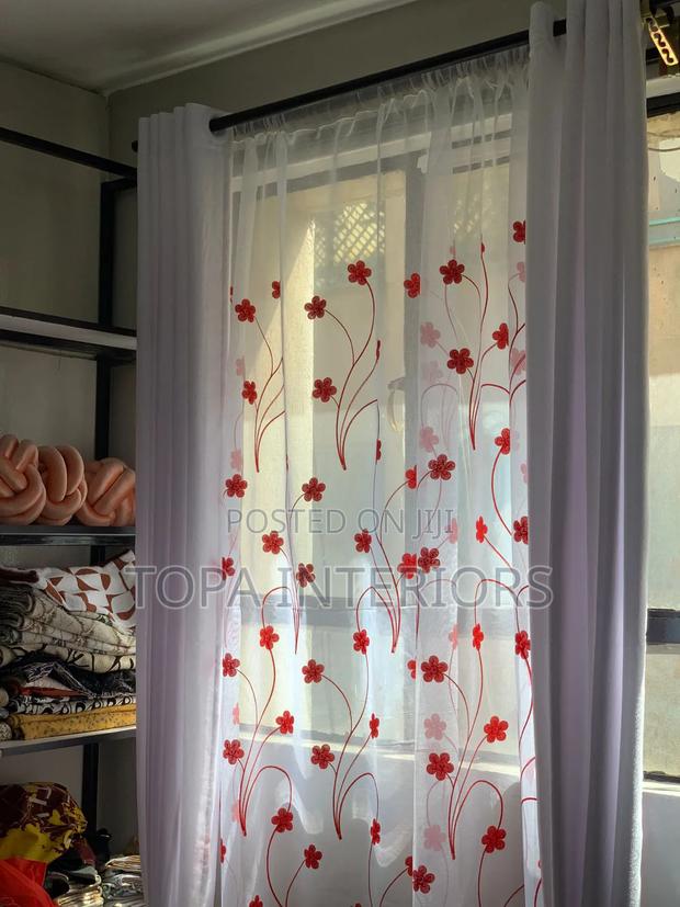 White House Curtains for Doors and Windows - main view