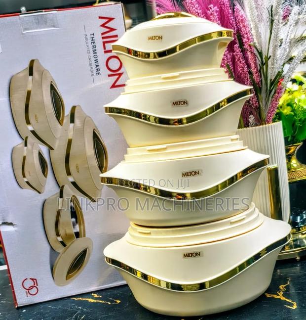 4 Pieces Milton Pearl Designer Hotpot