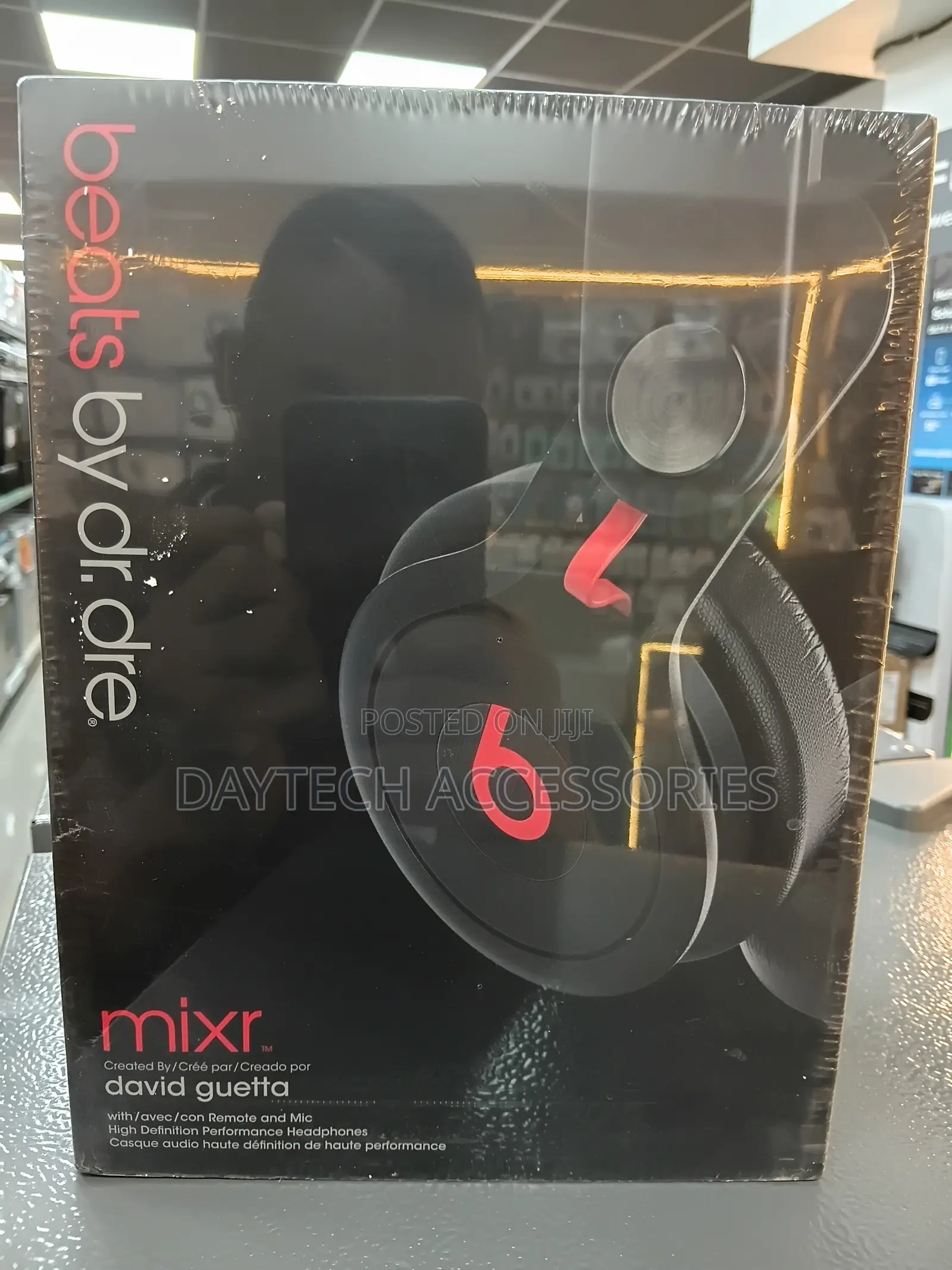These Are Beats by Dr. Dre Mixr on-Ear Headphones in Black.