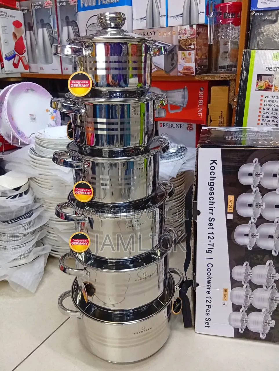 Edenburg Stainless Steel Cookware - Sn