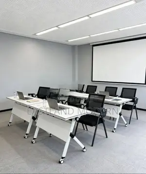 Modern Foldable Training Table With Training Chair Set
