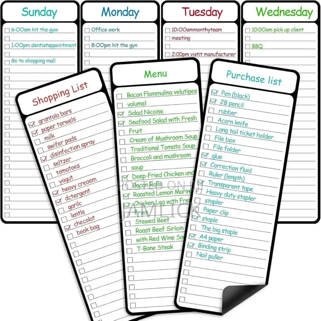 High Quality Magnetic Dry Erase Board List - Av