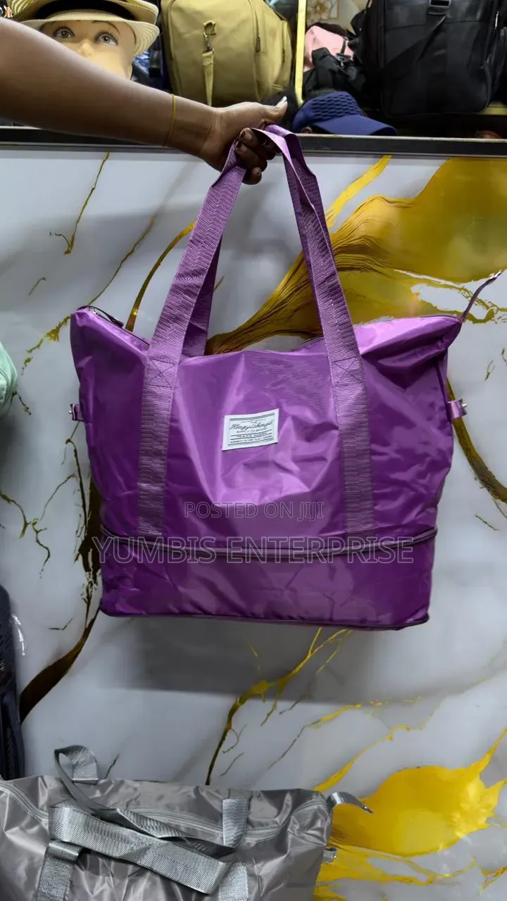 Dark Purple Expandable Travel Bag at Only 750