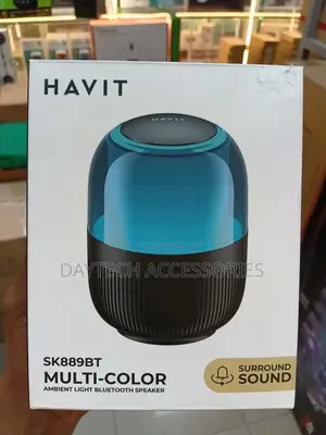 This Havit Sk889bt Speaker Features a 360° Led Light Display