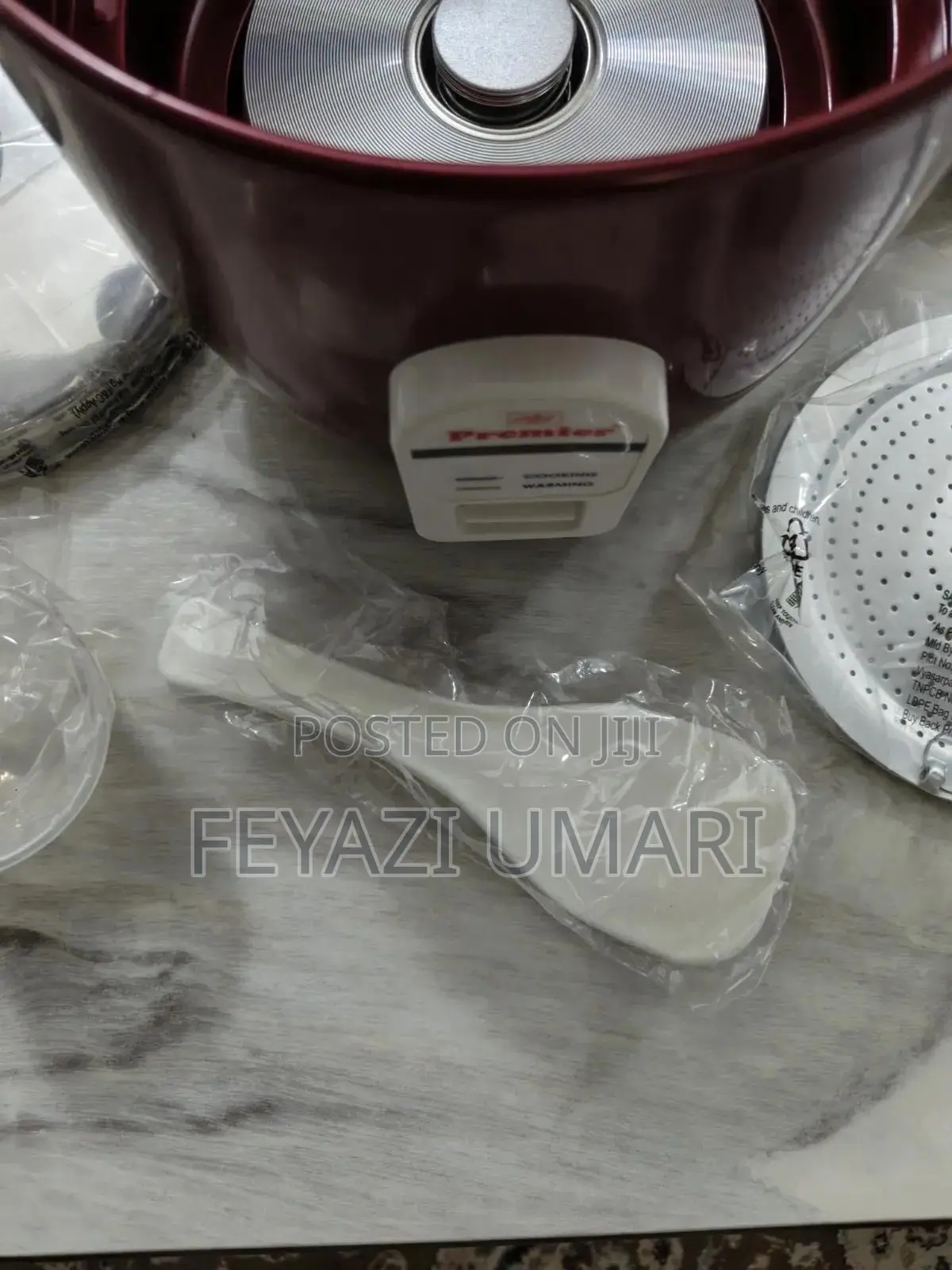 Premier Electric Rice Cooker 1 Litre Capacity