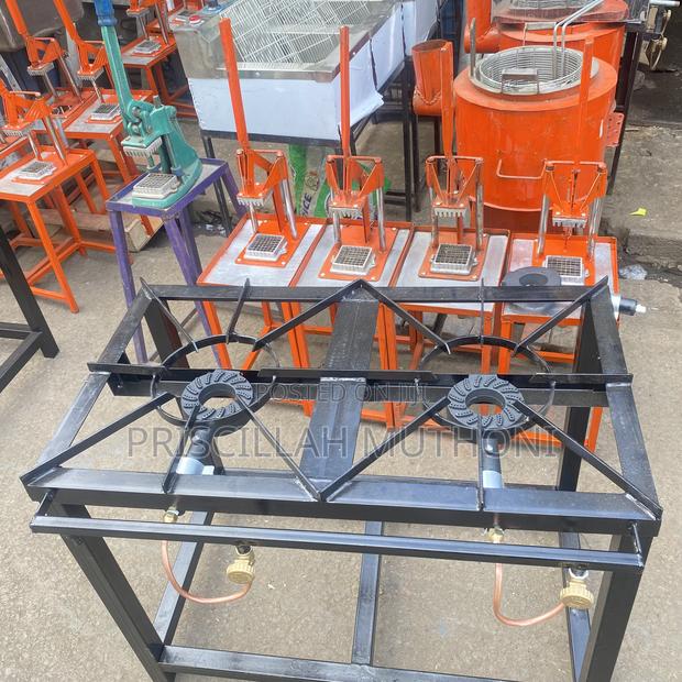 Two Burners Commercial Gas Cooker