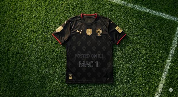 Brand New Portugal Black Limited Edition Jersey – High Quality