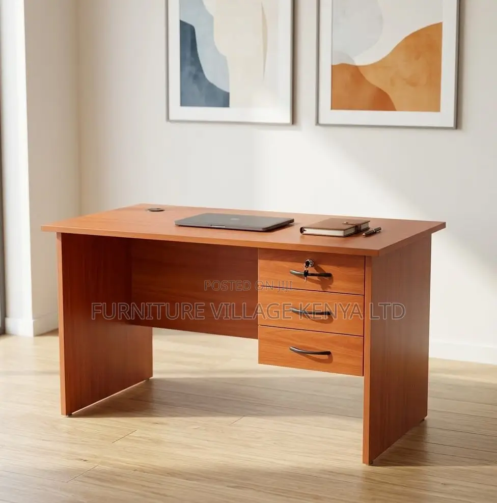 1.2m Computer Study Table With Drawers