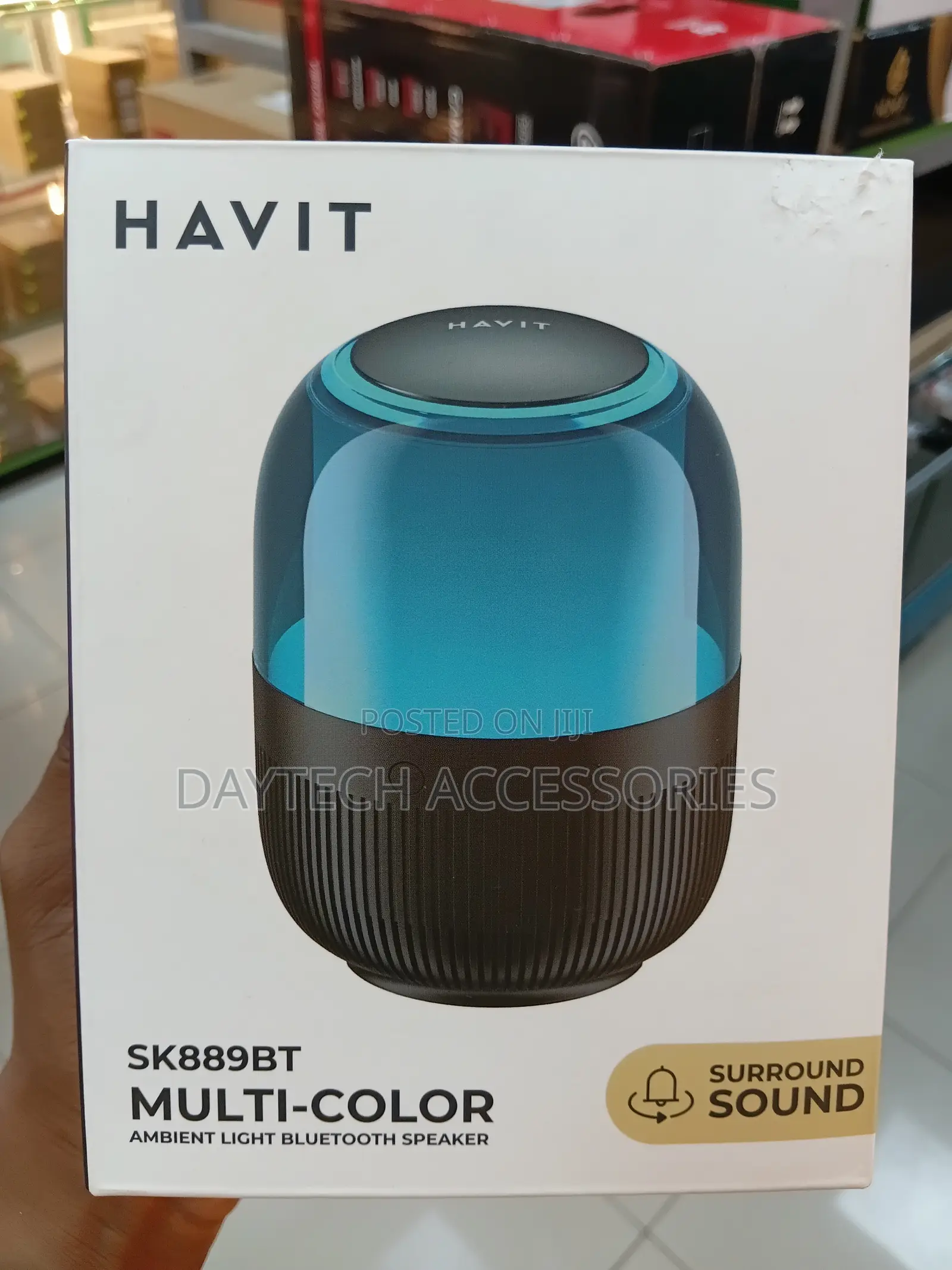 Havit Sk889bt - Bluetooth RGB Wireless Speaker -Black