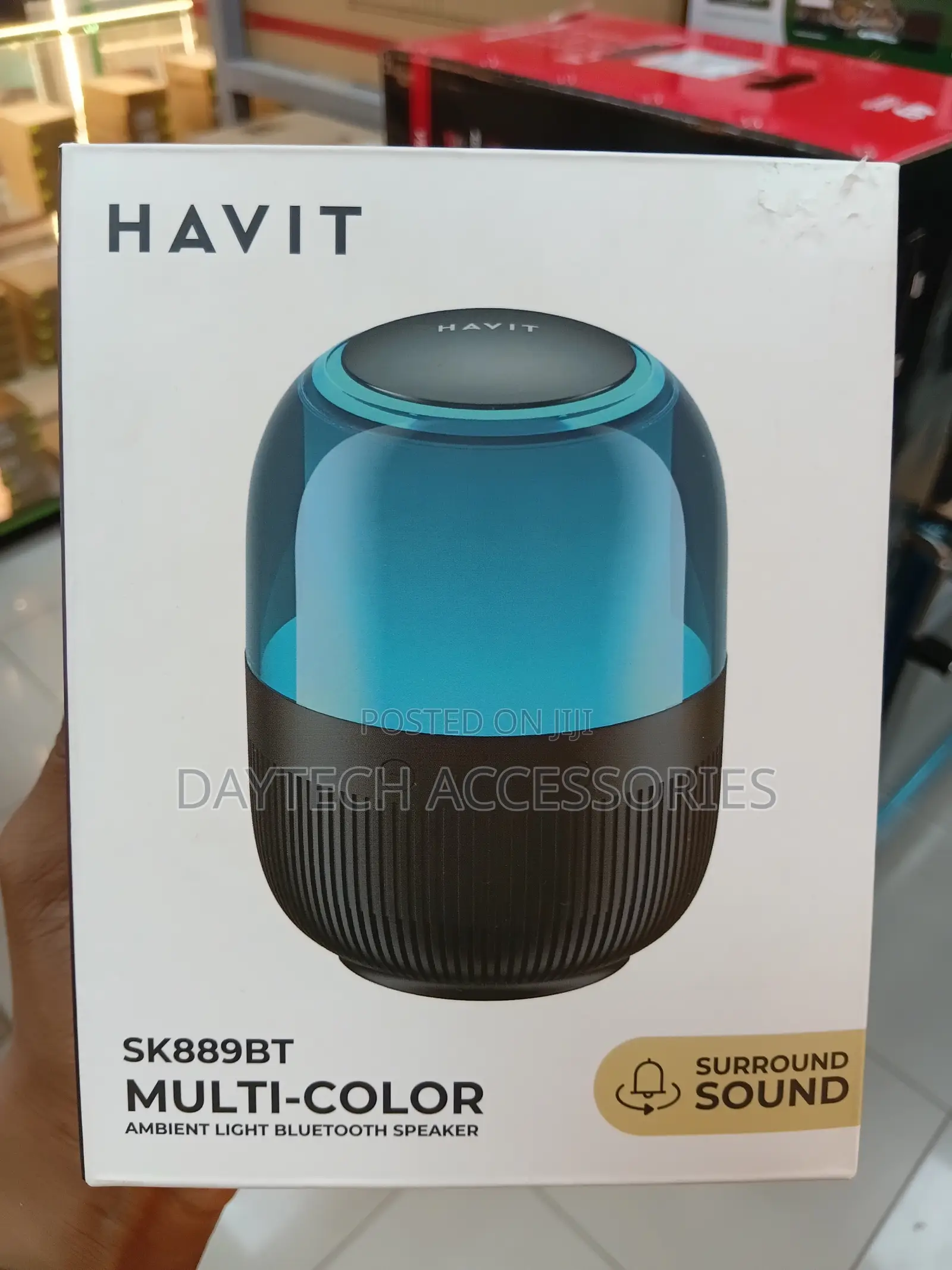 Havit Sk889bt - Bluetooth RGB Wireless Speaker -Black