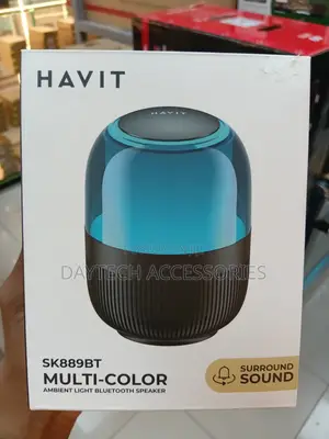 Havit Sk889bt - Bluetooth RGB Wireless Speaker -Black
