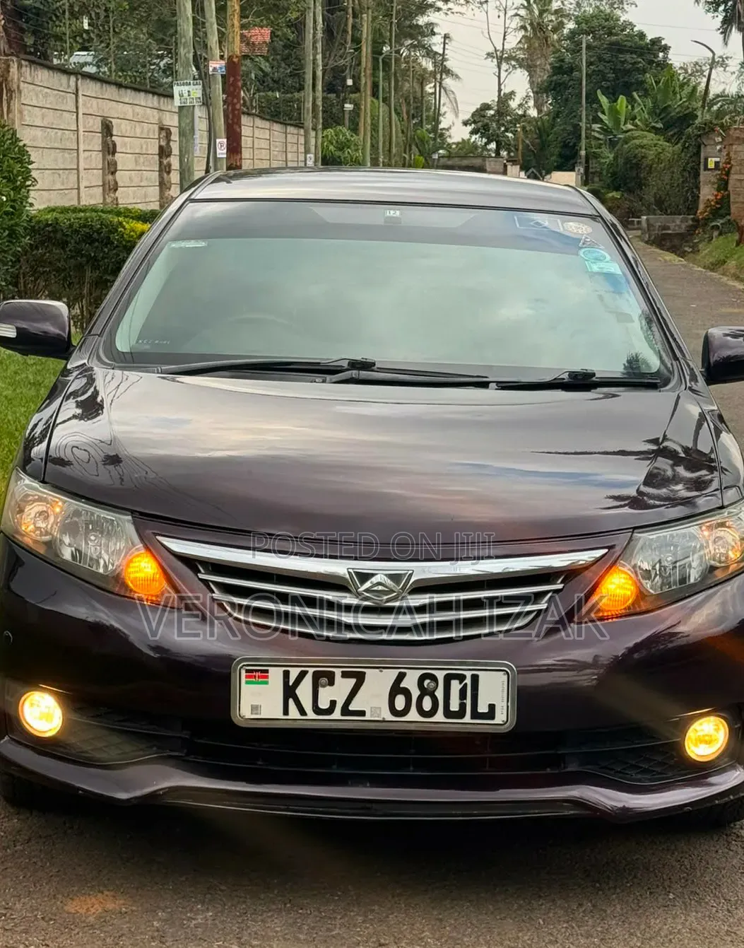 Toyota Allion 2013 Burgundy