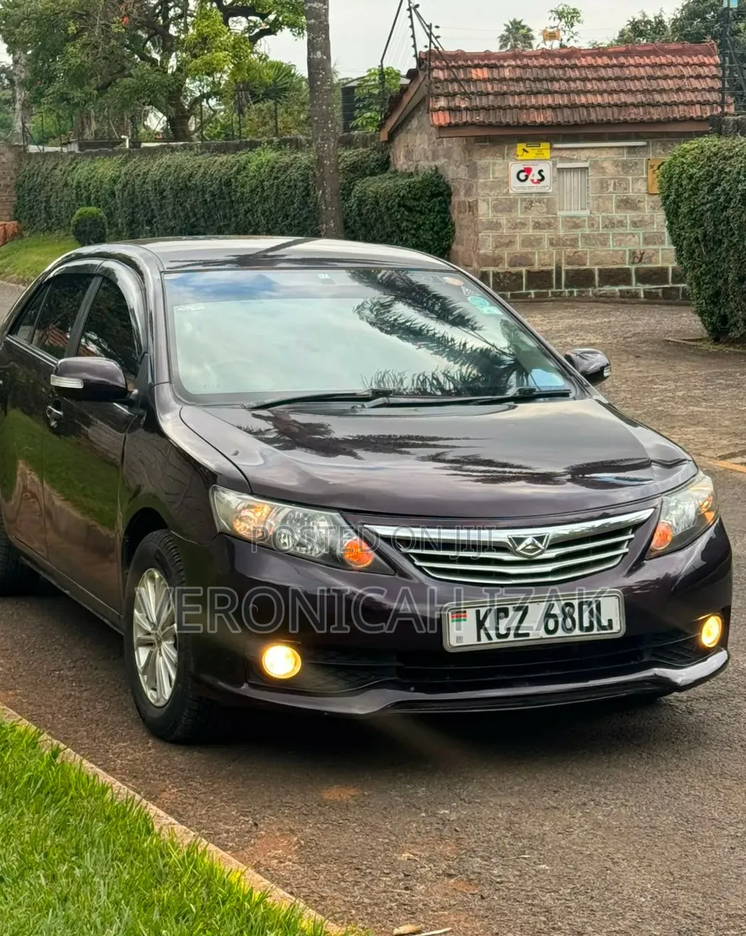 Toyota Allion 2013 Burgundy